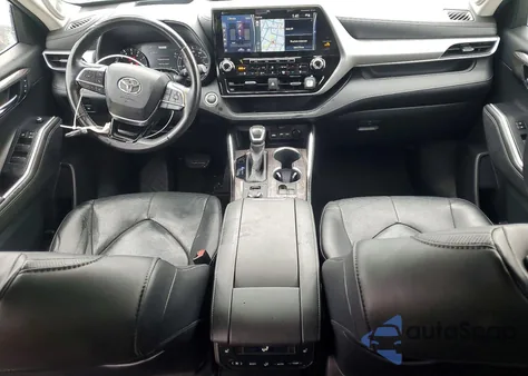 2020 Toyota Highlander Platinum from USA, damaged, VIN 5TDFZRBH4LS034838